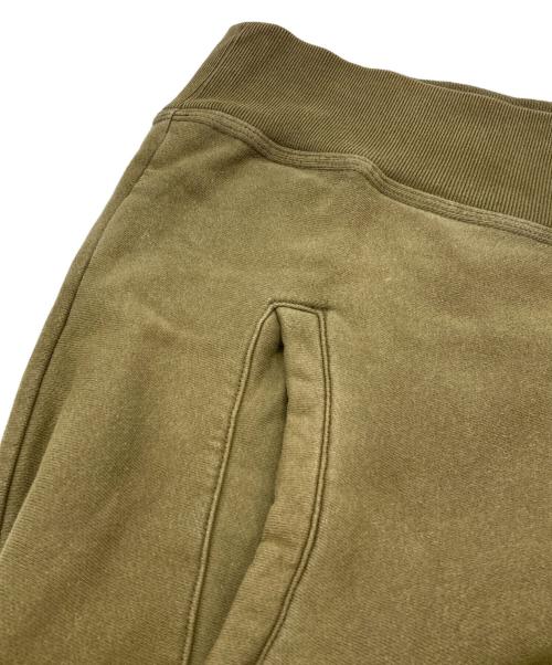 stussy（ステューシー）stussy (ステューシー) Overdyed Stock Logo Mock Neck Sweat オリーブ サイズ:Ｌの古着・服飾アイテム