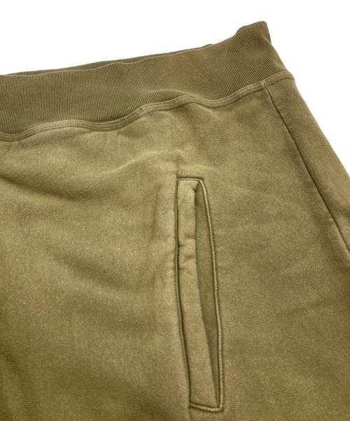 stussy（ステューシー）stussy (ステューシー) Overdyed Stock Logo Mock Neck Sweat オリーブ サイズ:Ｌの古着・服飾アイテム