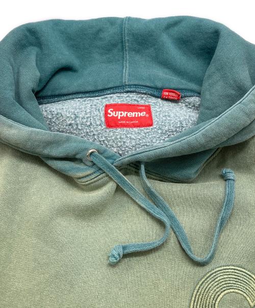 SUPREME（シュプリーム）SUPREME (シュプリーム) Overdyed S Logo Sweatshirt グリーン サイズ:Ｌの古着・服飾アイテム