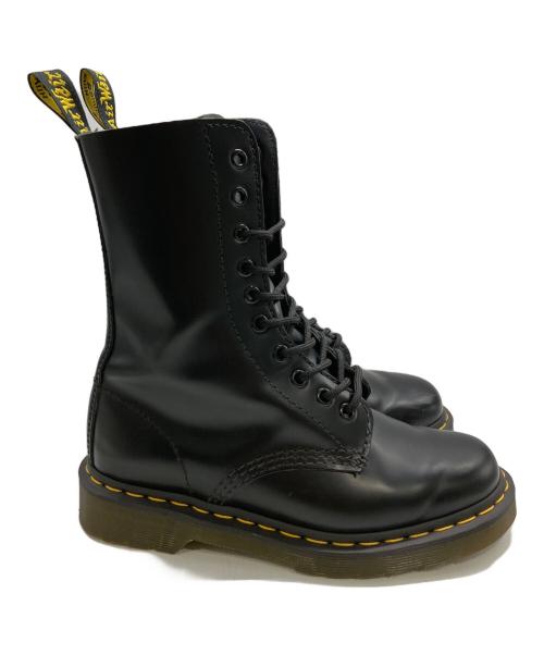 Dr.Martens（ドクターマーチン）Dr.Martens (ドクターマーチン) 10ホールブーツ ブラック サイズ:UK 4の古着・服飾アイテム