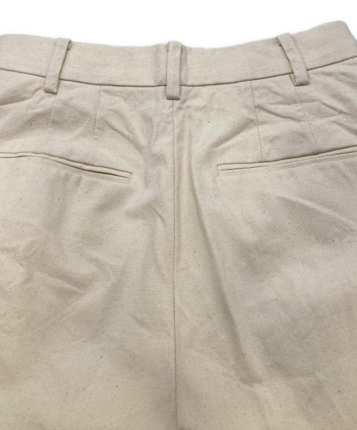 TORY BURCH（トリーバーチ）TORY BURCH (トリーバーチ) タックパンツ ベージュの古着・服飾アイテム