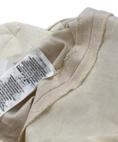 TORY BURCH（トリーバーチ）TORY BURCH (トリーバーチ) タックパンツ ベージュの古着・服飾アイテム