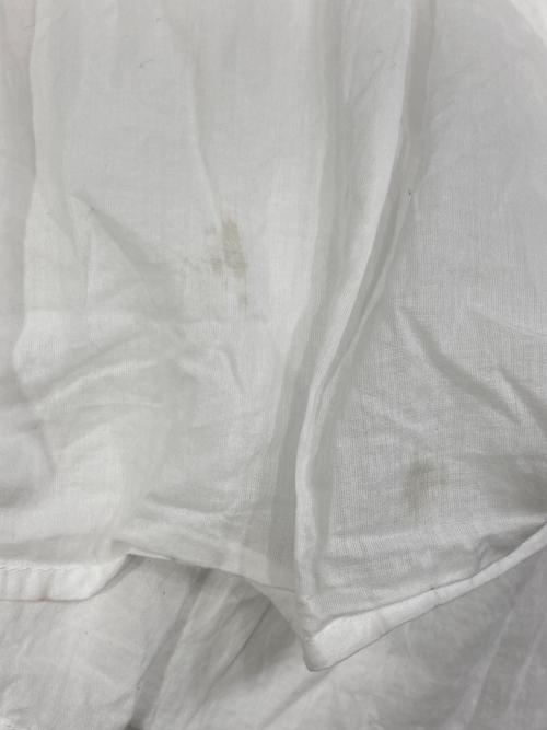 Spick and Span（スピックアンドスパン）Spick and Span (スピックアンドスパン) HYU 100/ボイルティアードスカート ホワイト サイズ:38の古着・服飾アイテム