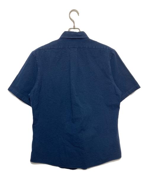 BROOKS BROTHERS（ブルックスブラザーズ）BROOKS BROTHERS (ブルックスブラザーズ) 半袖シャツ ネイビー サイズ:Ｌの古着・服飾アイテム
