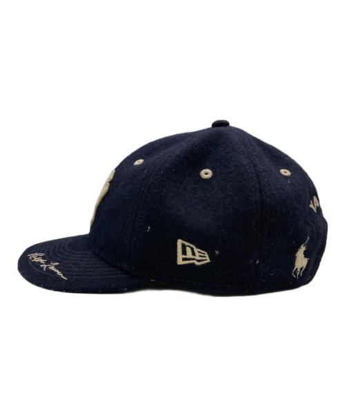 New Era（ニューエラ）New Era (ニューエラ) POLO RALPH LAUREN (ポロ・ラルフローレン) NYキャップ ネイビーの古着・服飾アイテム