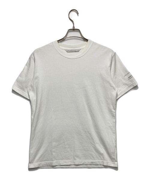 JOHN LAWRENCE SULLIVAN（ジョン ローレンス サリバン）JOHN LAWRENCE SULLIVAN (ジョン ローレンス サリバン) フォトバックプリントtシャツ ホワイト サイズ:Sの古着・服飾アイテム