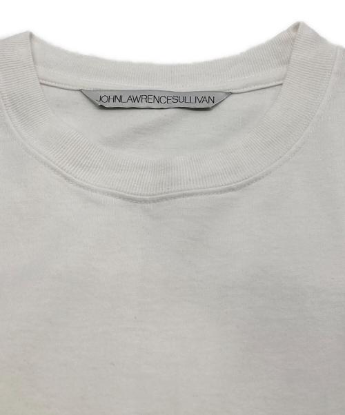 JOHN LAWRENCE SULLIVAN（ジョン ローレンス サリバン）JOHN LAWRENCE SULLIVAN (ジョン ローレンス サリバン) フォトバックプリントtシャツ ホワイト サイズ:Sの古着・服飾アイテム