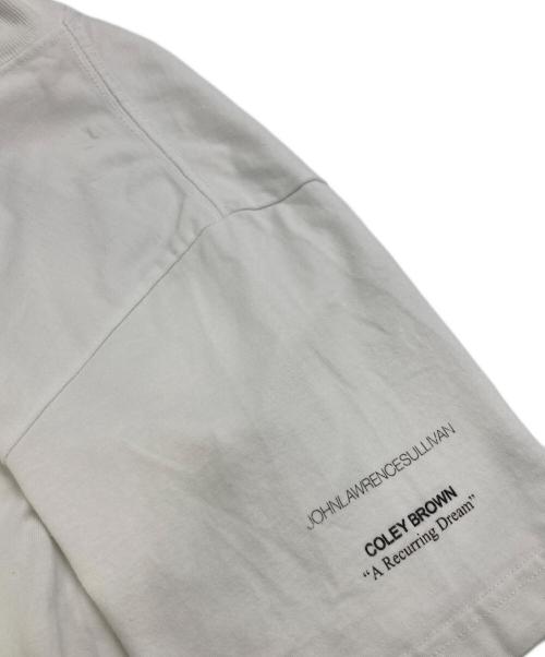 JOHN LAWRENCE SULLIVAN（ジョン ローレンス サリバン）JOHN LAWRENCE SULLIVAN (ジョン ローレンス サリバン) フォトバックプリントtシャツ ホワイト サイズ:Sの古着・服飾アイテム