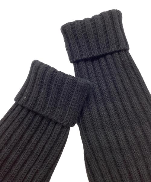 Y's（ワイズ）Y's (ワイズ) ジップデザインニット ブラック サイズ:表記無しの古着・服飾アイテム