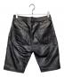 JOHNBULL (ジョンブル) レザーハーフパンツ ブラック サイズ:32：4000円