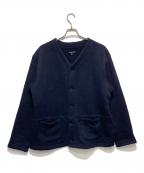 Engineered Garmentsエンジニアドガーメンツ）の古着「ニットカーディガン」｜ネイビー