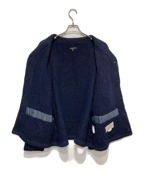Engineered Garments（エンジニアド ガーメンツ）Engineered Garments (エンジニアードガーメンツ) ニットカーディガン ネイビー サイズ:Ｍの古着・服飾アイテム