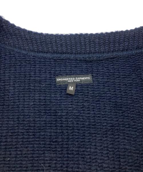 Engineered Garments（エンジニアド ガーメンツ）Engineered Garments (エンジニアードガーメンツ) ニットカーディガン ネイビー サイズ:Ｍの古着・服飾アイテム