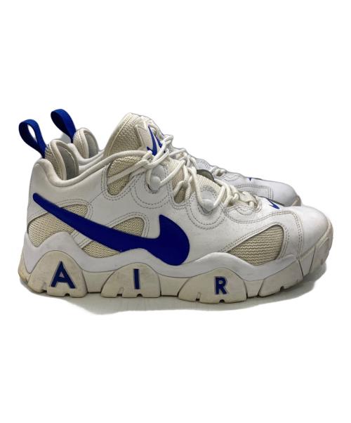 NIKE（ナイキ）NIKE (ナイキ) AIR BARRAGE LOW ホワイト×ブルー サイズ:27.5の古着・服飾アイテム