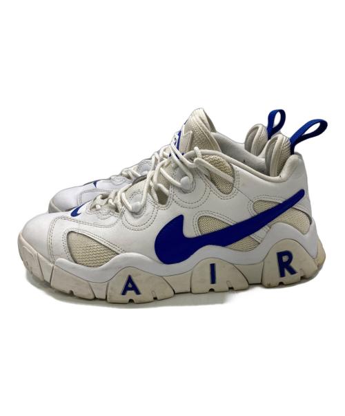 NIKE（ナイキ）NIKE (ナイキ) AIR BARRAGE LOW ホワイト×ブルー サイズ:27.5の古着・服飾アイテム