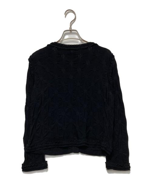 CHANEL（シャネル）CHANEL (シャネル) ココマークボタン カーディガン ブラック サイズ:38の古着・服飾アイテム