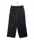DAIWA PIER39ダイワ ピア39）の古着「LOOSE STRETCH 6P MIL PANTS」｜ブラック