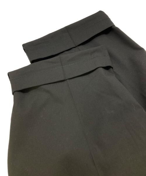 MAISON SPECIAL（メゾンスペシャル）MAISON SPECIAL (メゾンスペシャル) Prime-Wide Forward Drop Two Tucks Pants ブラック サイズ:00の古着・服飾アイテム