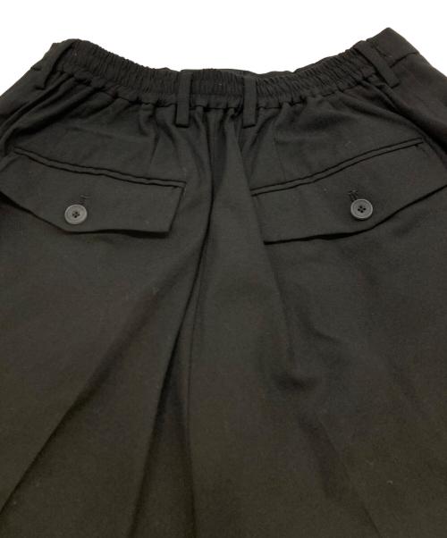 MAISON SPECIAL（メゾンスペシャル）MAISON SPECIAL (メゾンスペシャル) Prime-Wide Forward Drop Two Tucks Pants ブラック サイズ:00の古着・服飾アイテム