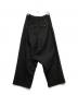 MAISON SPECIAL (メゾンスペシャル) Prime-Wide Forward Drop Two Tucks Pants ブラック サイズ:00：7000円