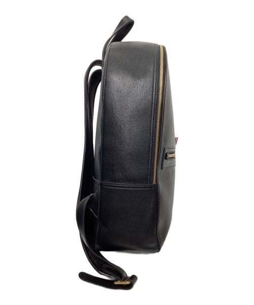 Thom Browne（トムブラウン）Thom Browne (トムブラウン) BACKPACK IN PEBBLE GRAIN ブラックの古着・服飾アイテム