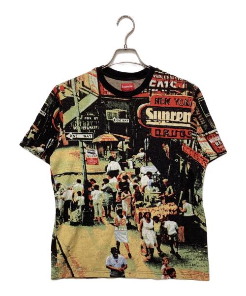 SUPREME（シュプリーム）SUPREME (シュプリーム) Street Scene Jacquard S/S Top ブラック サイズ:Ｍの古着・服飾アイテム