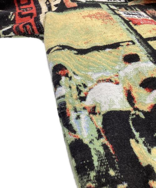 SUPREME（シュプリーム）SUPREME (シュプリーム) Street Scene Jacquard S/S Top ブラック サイズ:Ｍの古着・服飾アイテム