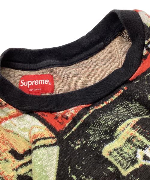 SUPREME（シュプリーム）SUPREME (シュプリーム) Street Scene Jacquard S/S Top ブラック サイズ:Ｍの古着・服飾アイテム