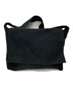 PACEMAINUSUONEピースマイナスワン）の古着「メッセンジャーバッグ」｜ブラック