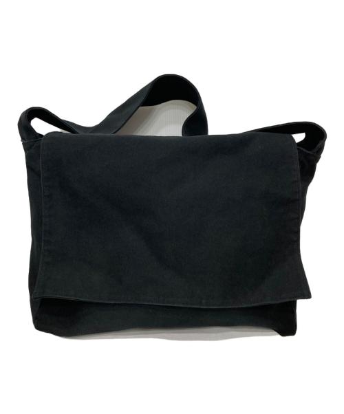 PACEMAINUSUONE（ピースマイナスワン）PACEMAINUSUONE (ピースマイナスワン) メッセンジャーバッグ ブラックの古着・服飾アイテム