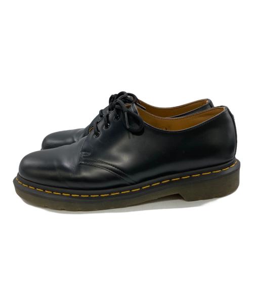 Dr.Martens（ドクターマーチン）Dr.Martens (ドクターマーチン) 3ホールシューズ ブラック サイズ:UK 9の古着・服飾アイテム