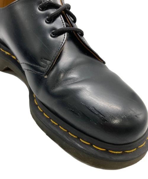 Dr.Martens（ドクターマーチン）Dr.Martens (ドクターマーチン) 3ホールシューズ ブラック サイズ:UK 9の古着・服飾アイテム