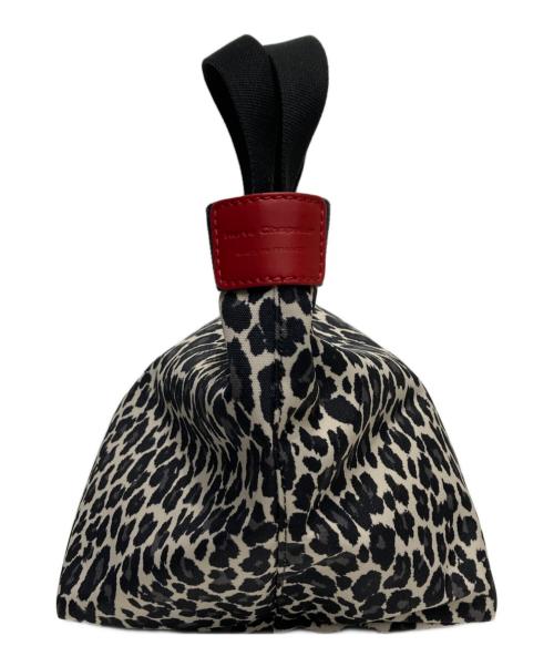 Herve Chapelier（エルベシャプリエ）Herve Chapelier (エルベシャプリエ) パンサーブランコーデュラ舟型トートM ホワイト×ブラックの古着・服飾アイテム