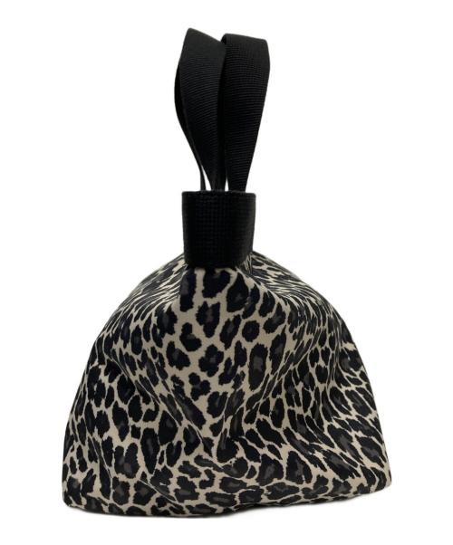 Herve Chapelier（エルベシャプリエ）Herve Chapelier (エルベシャプリエ) パンサーブランコーデュラ舟型トートM ホワイト×ブラックの古着・服飾アイテム