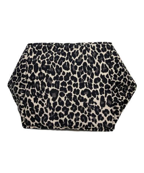 Herve Chapelier（エルベシャプリエ）Herve Chapelier (エルベシャプリエ) パンサーブランコーデュラ舟型トートM ホワイト×ブラックの古着・服飾アイテム