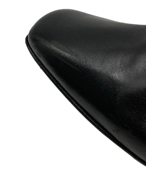 TOGA PULLA（トーガ プルラ）TOGA PULLA (トーガ プルラ) BLACK LEATHER MULE ブラック サイズ:37の古着・服飾アイテム