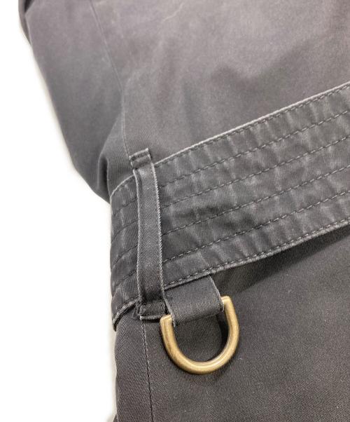 Aquascutum（アクアスキュータム）Aquascutum (アクアスキュータム) ライナー付きシングルトレンチコート ブラック サイズ:38の古着・服飾アイテム