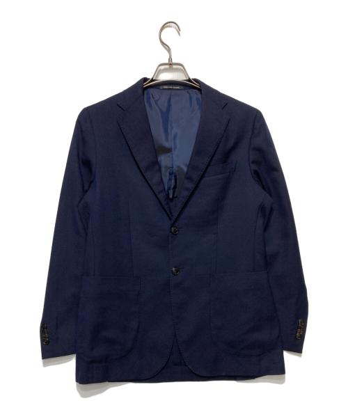 green label relaxing（グリーンレーベルリラクシング）green label relaxing (グリーンレーベルリラクシング) REDA メッシュ ムジ ジャケット ネイビー サイズ:46の古着・服飾アイテム