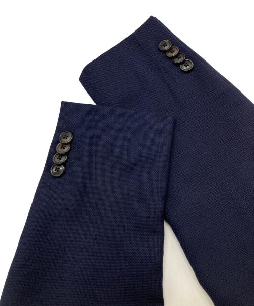 green label relaxing（グリーンレーベルリラクシング）green label relaxing (グリーンレーベルリラクシング) REDA メッシュ ムジ ジャケット ネイビー サイズ:46の古着・服飾アイテム