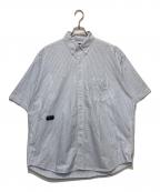 NAUTICAノーティカ）の古着「半袖ボタンダウンシャツ」｜ブルー