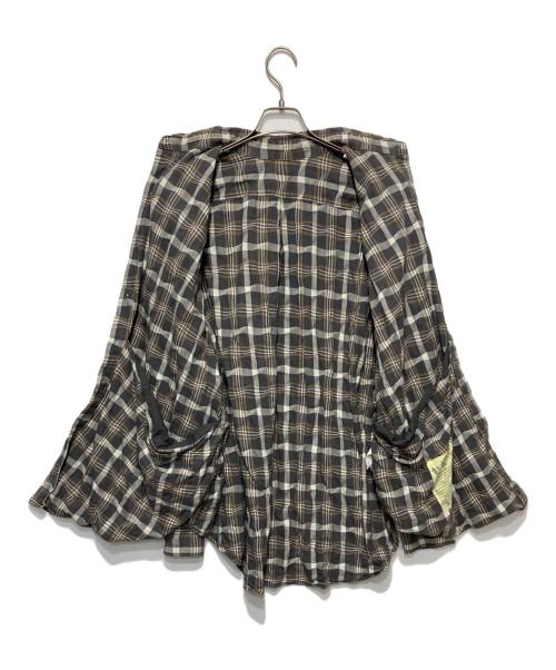 SSZ（エスエスズィー）SSZ (エスエスズィー) BEAMS (ビームス) いざ鎌倉 NO TASUKI SHIRT グレー サイズ:Ｍの古着・服飾アイテム