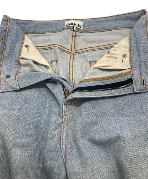 GANNI（ガニー）GANNI (ガニー) STARYバイカラーデニムパンツ インディゴ サイズ:29の古着・服飾アイテム
