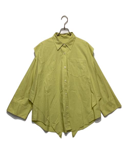 CITYSHOP（シティショップ）CITYSHOP (シティショップ) LAYERED SHIRT イエロー サイズ:-の古着・服飾アイテム