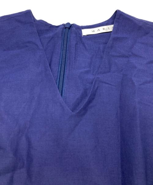 MARIHA（マリハ）MARIHA (マリハ) ノースリーブワンピース ブルー サイズ:38の古着・服飾アイテム