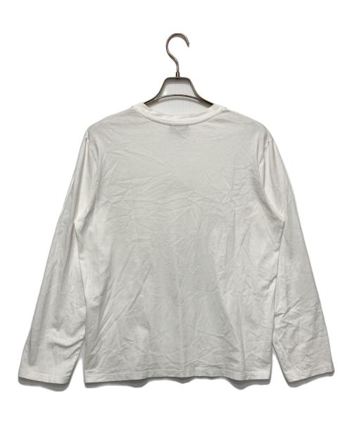 A.P.C.（アーペーセー）A.P.C. (アーペーセー) ロゴロンTEE ホワイト サイズ:Ｌの古着・服飾アイテム