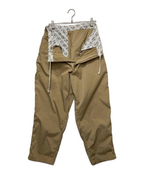 SSZ（エスエスズィー）SSZ (エスエスズィー) AH (アキオハセガワ) ペインターパンツ ベージュ サイズ:Ｍの古着・服飾アイテム