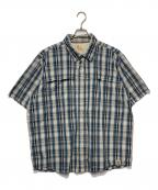 CarHarttカーハート）の古着「チェックシャツ」｜ブルー