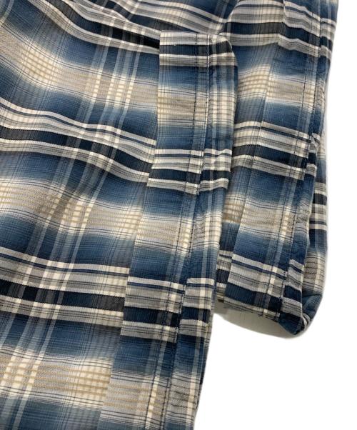 CarHartt（カーハート）CarHartt (カーハート) チェックシャツ ブルー サイズ:2XLの古着・服飾アイテム