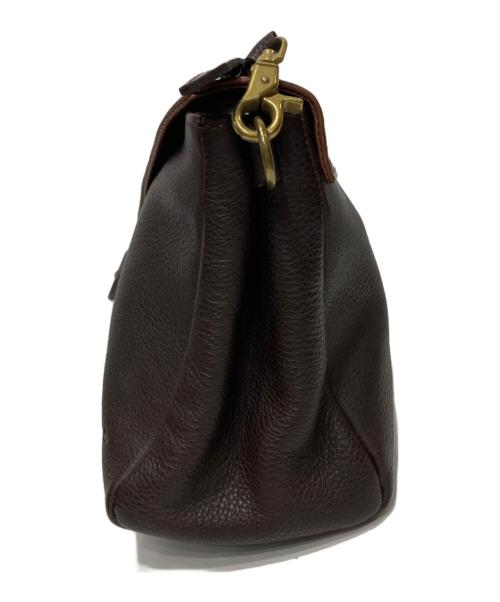 Diu（ディウ）Diu (ディウ) レザーショルダーバッグ ブラウンの古着・服飾アイテム