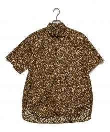 KAPTAIN SUNSHINE（キャプテンサンシャイン）の古着「Italian Collar Summer Shirt」｜ブラウン